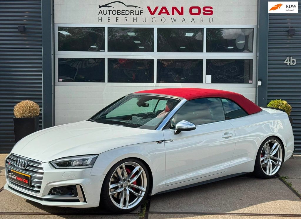 Audi S5 Cabriolet 3.0 TFSI quattro Pro Line Plus bij Autobedrijf Van Os Heerhugowaard