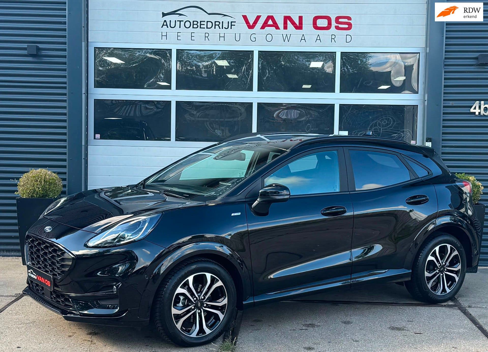 Ford Puma 1.0 EcoBoost Hybrid ST-Line bij Autobedrijf Van Os Heerhugowaard