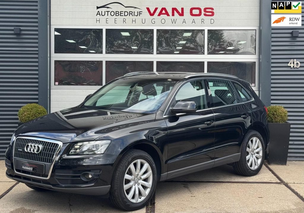 Audi Q5 2.0 TFSI quattro bij Autobedrijf Van Os Heerhugowaard