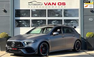 Mercedes-Benz A-klasse AMG 45 S 4MATIC+ bij Autobedrijf Van Os Heerhugowaard